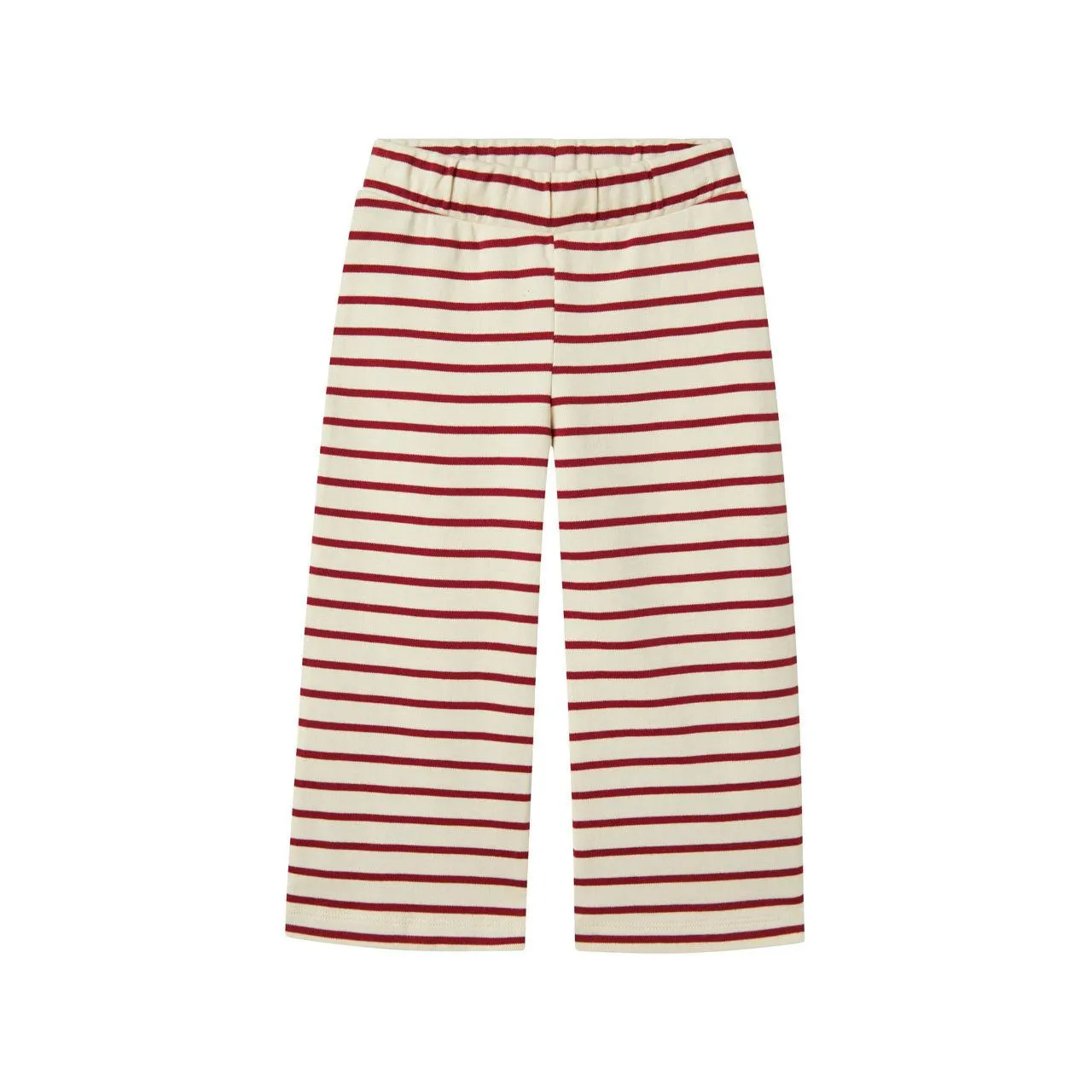 Striped Wide Leg Trousers