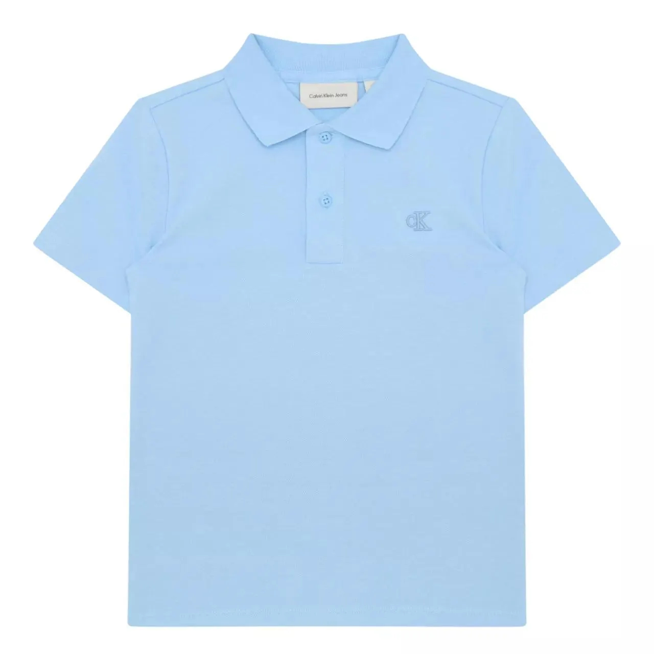 New in CALVIN KLEIN KIDS Monogram Logo Polo Shirt €55.00