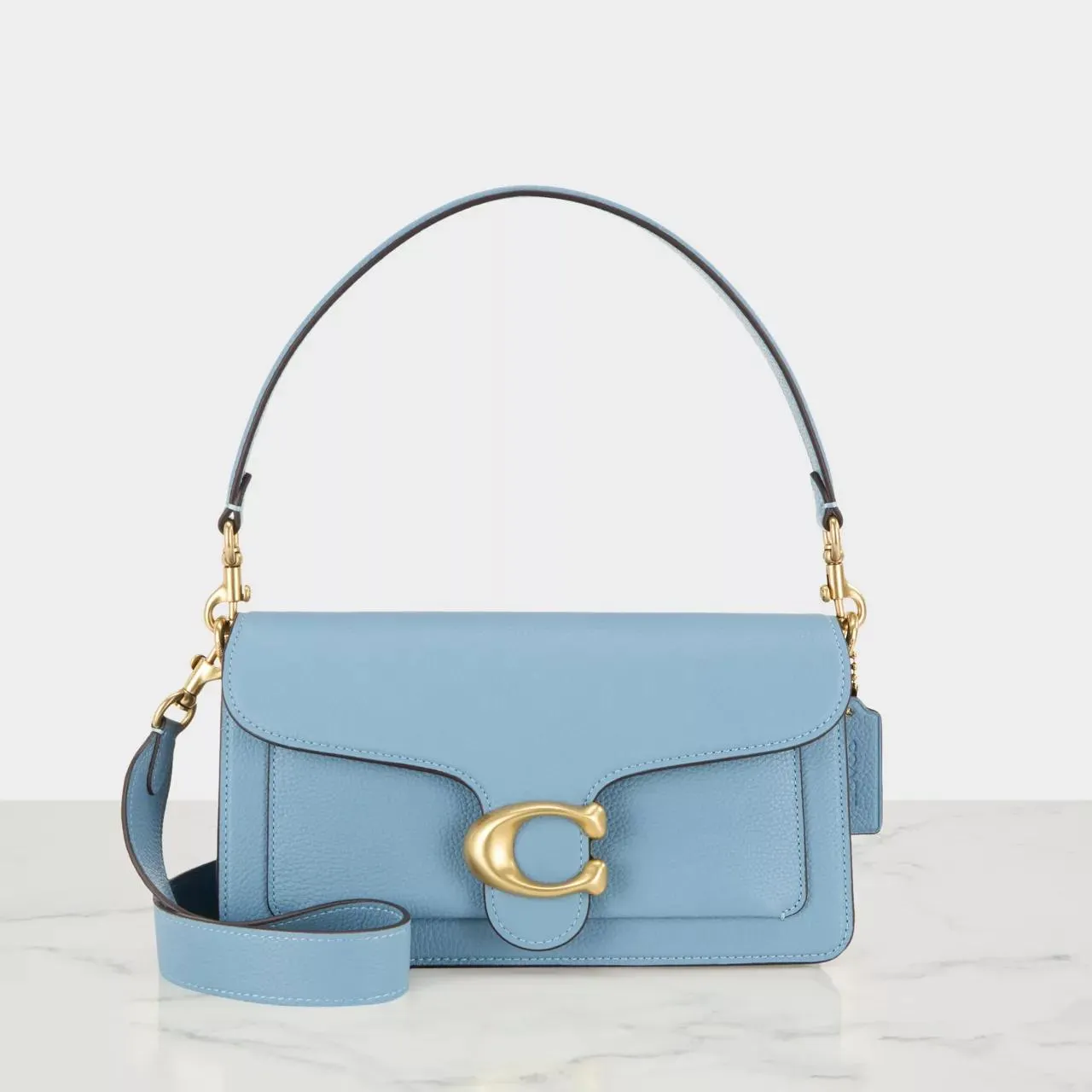 COACH Tabby 26 Leather Shoulder Bag