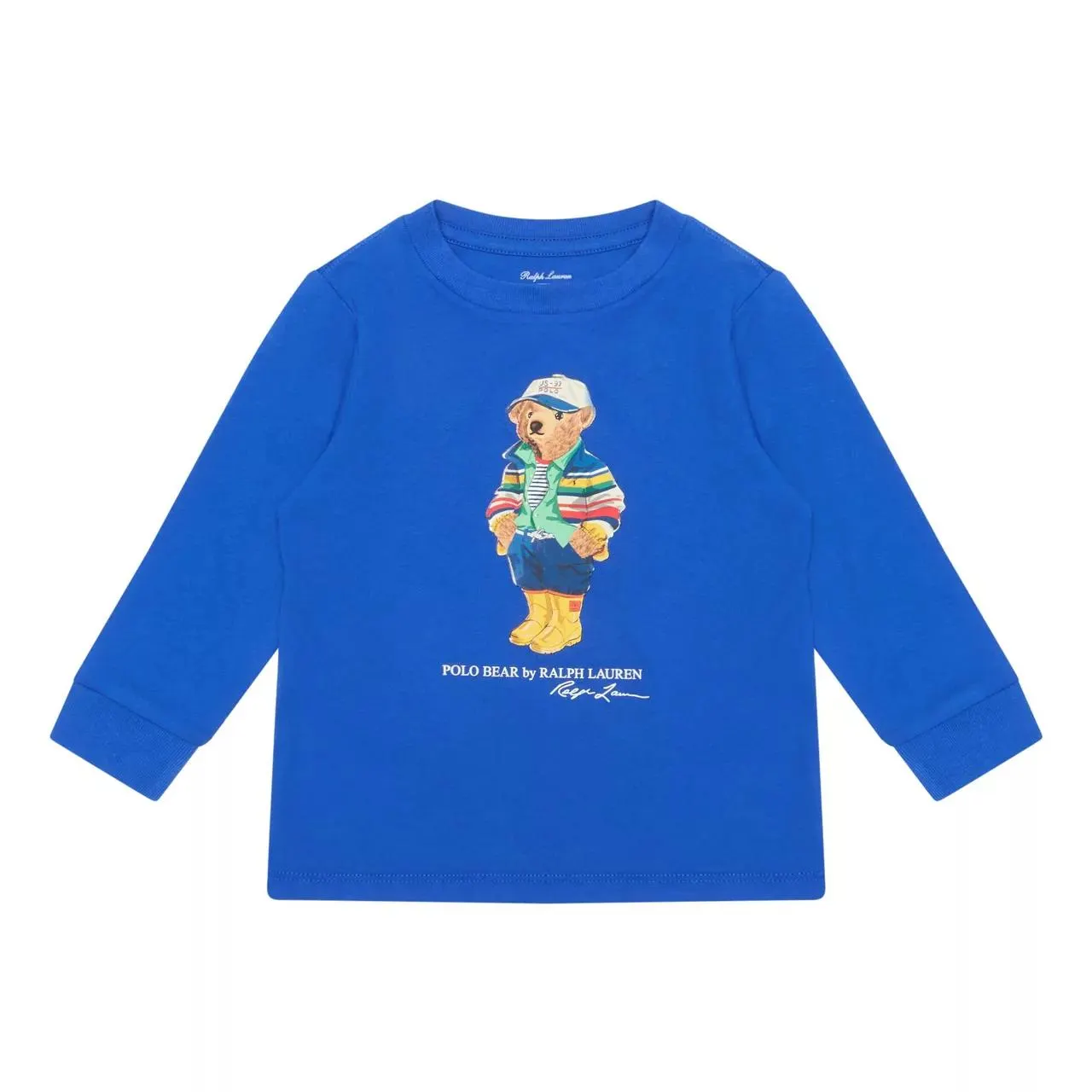 New in POLO RALPH LAUREN Bear Logo Long-Sleeved T-Shirt 6-24 Months €59.00