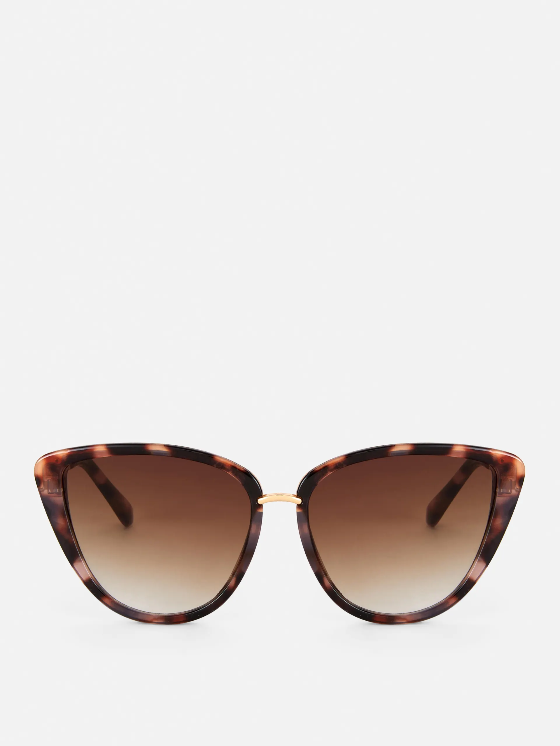 Metallic Trim Cat Eye Sunglasses