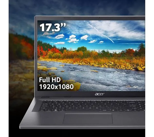 ACER Aspire Go 17 17.3" Laptop - Intel® Core™ 3, 256 GB SSD, Grey