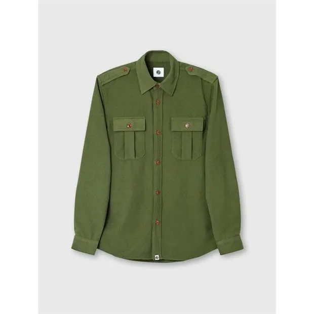 Pretty Green PG Military Shirt Sn99