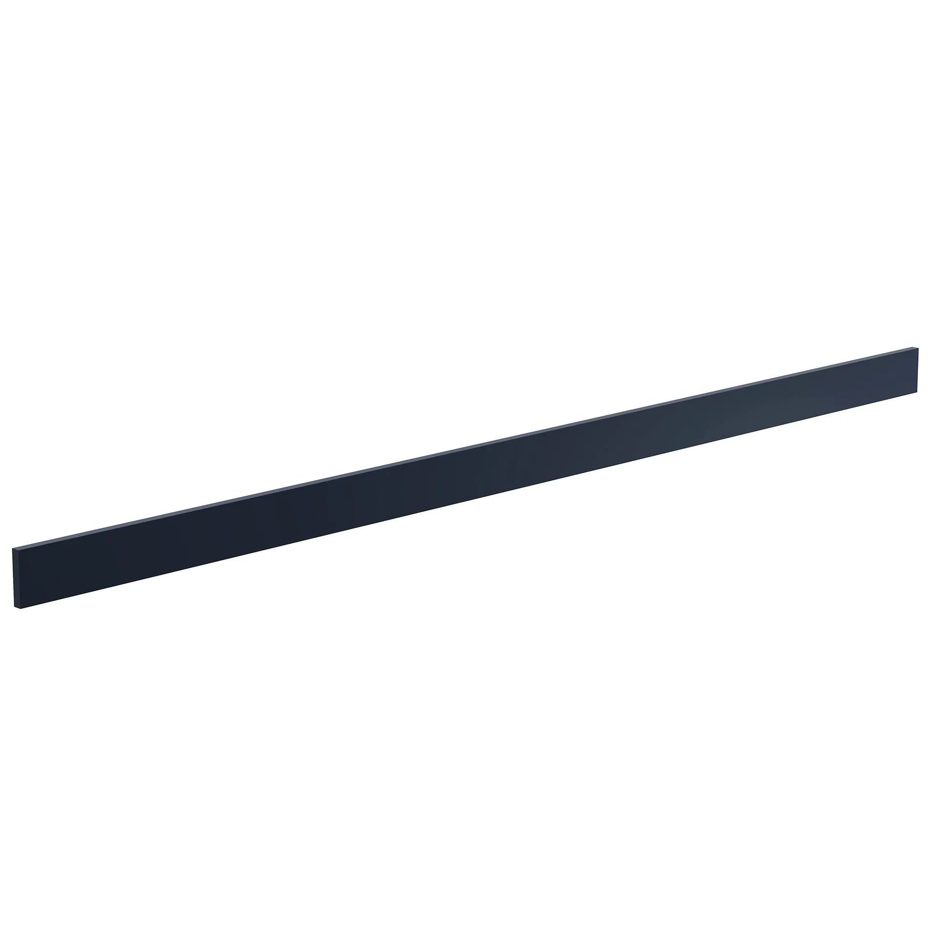 Lismore Matt Blue Rectangular Plinth (L)2400mm