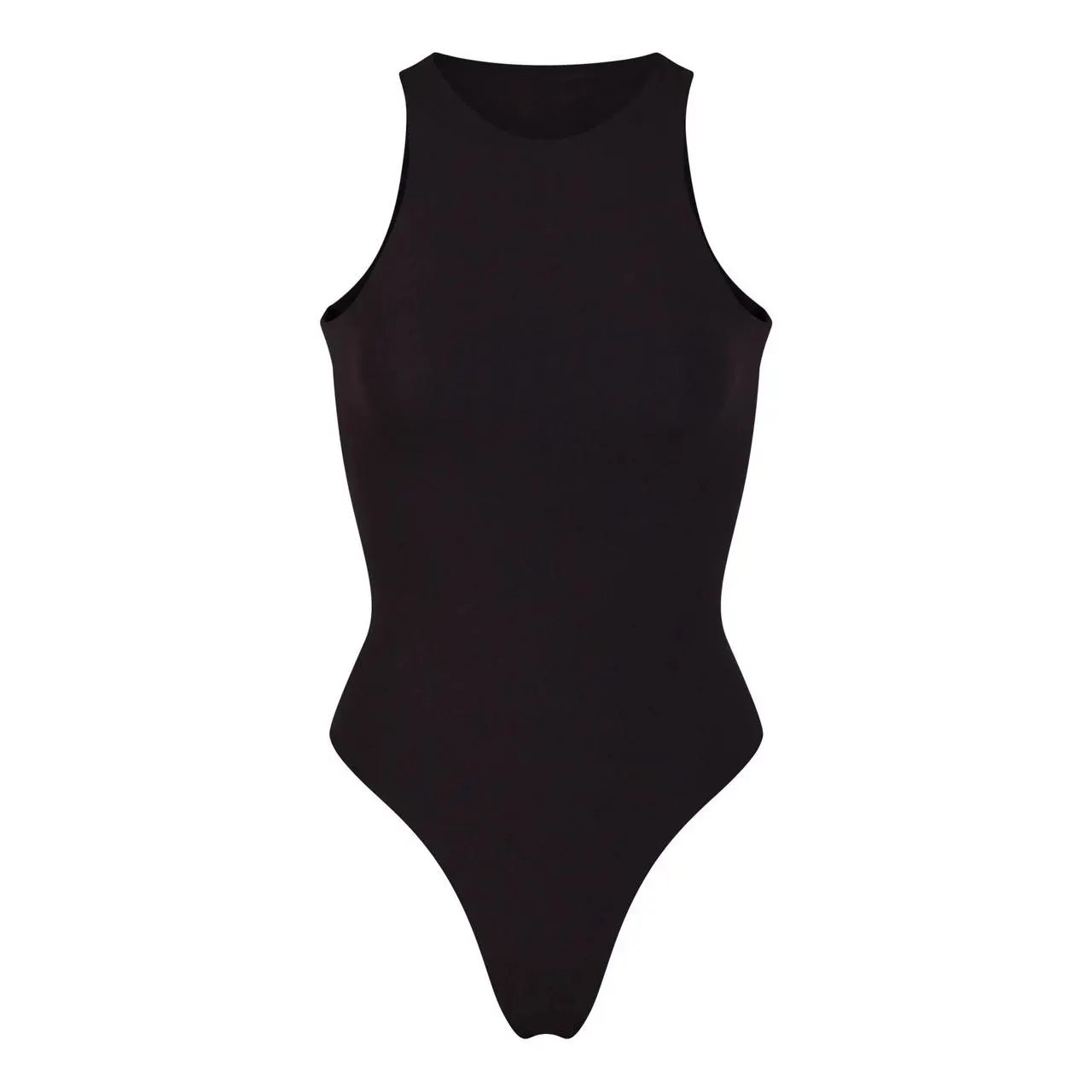SKIMS High Neck Bodysuit Onyx