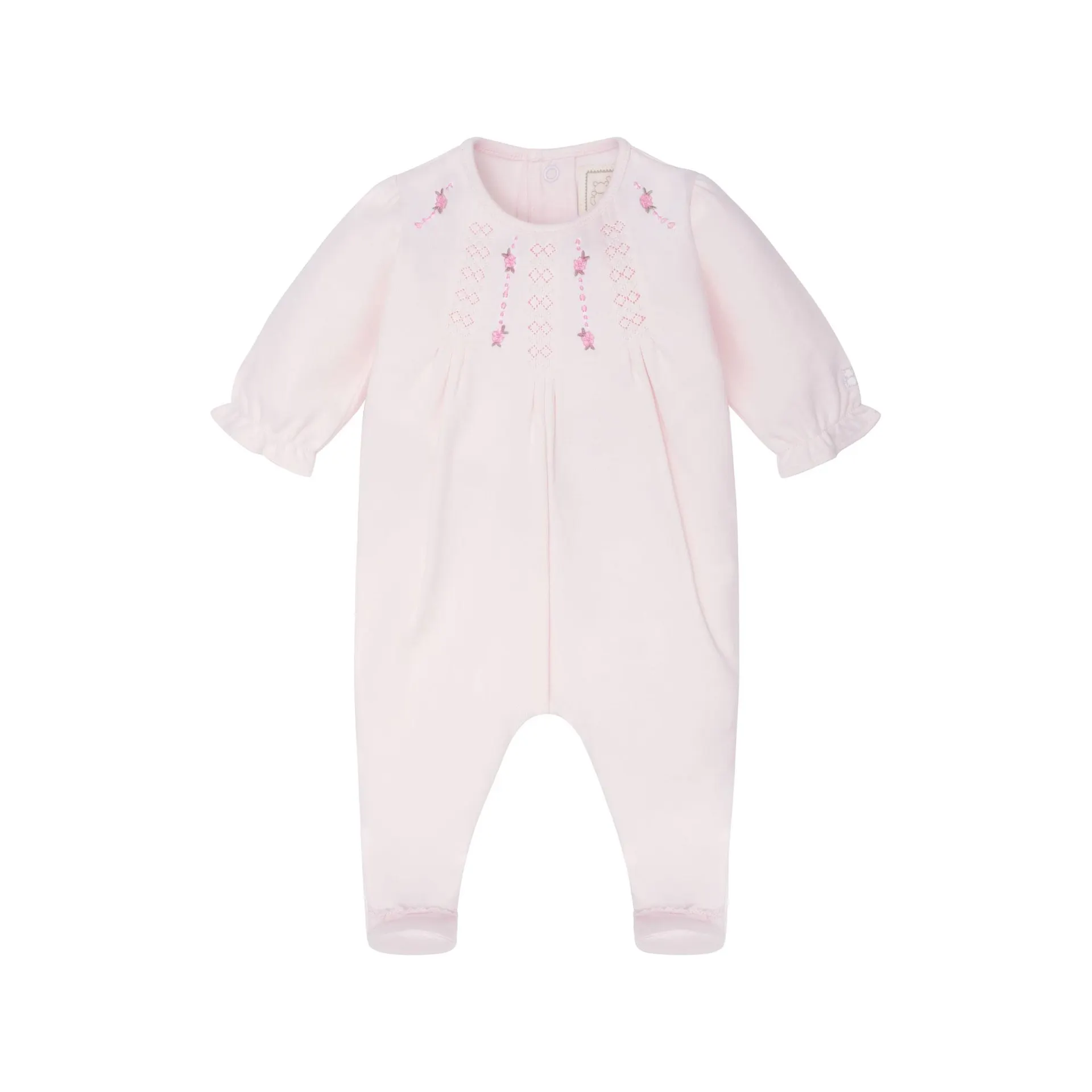 Kerry Embroidered Floral Babygrow