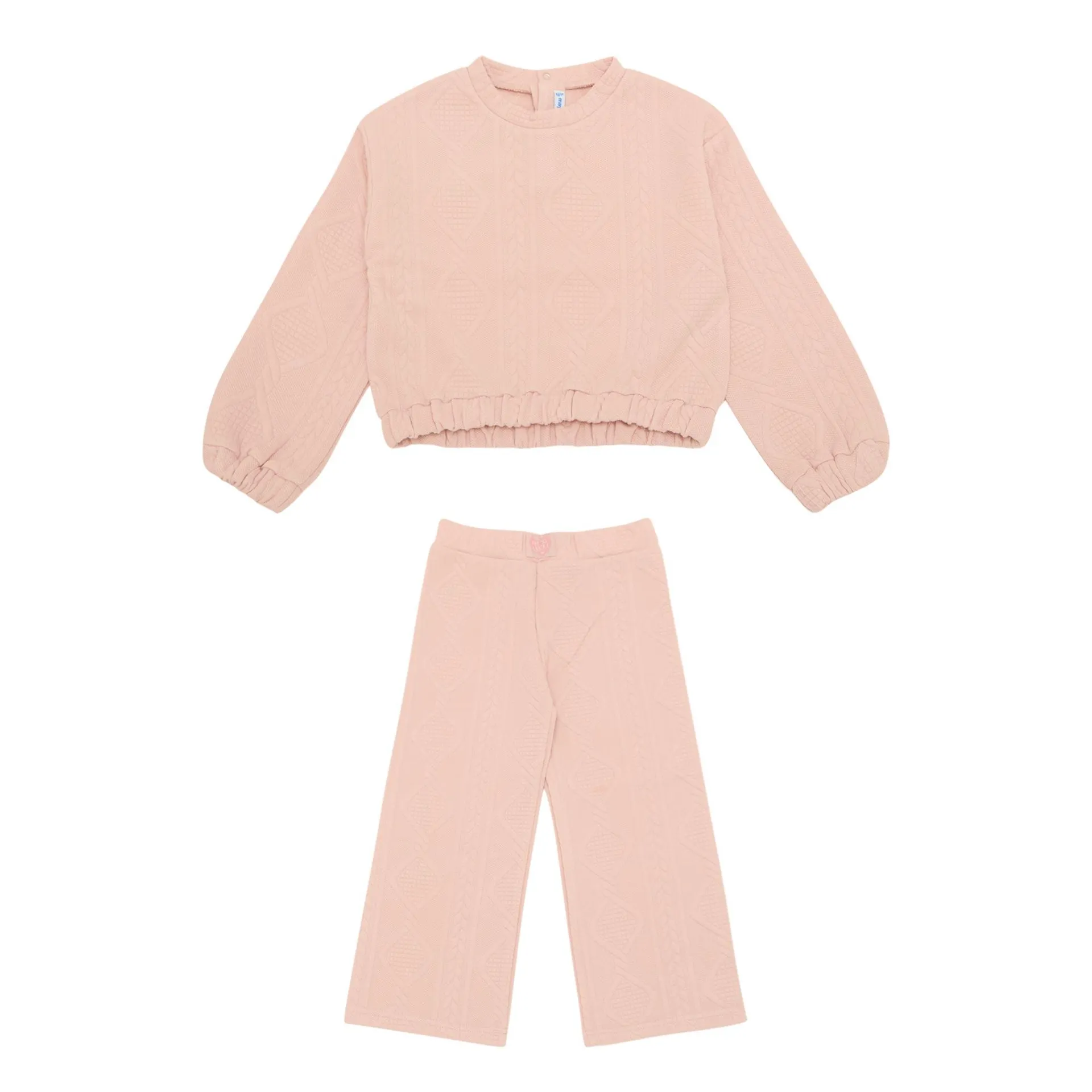 Quilted Tracksuit Two-Piece Set