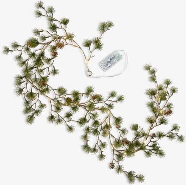 Garland BOR L150cm green w/30 LED