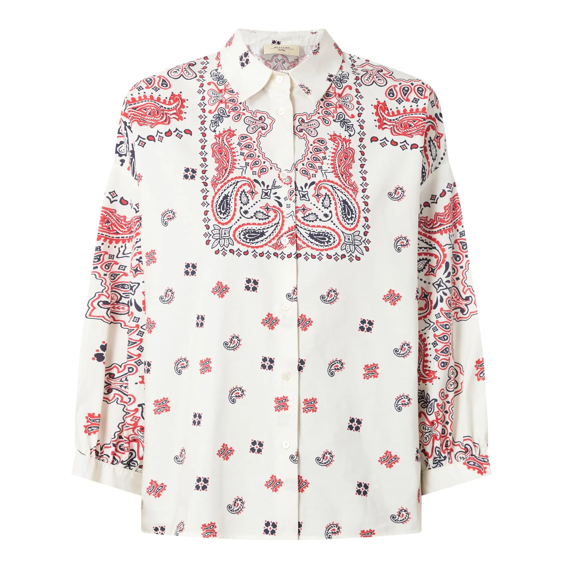 Adda Paisley Single Cuff Shirt