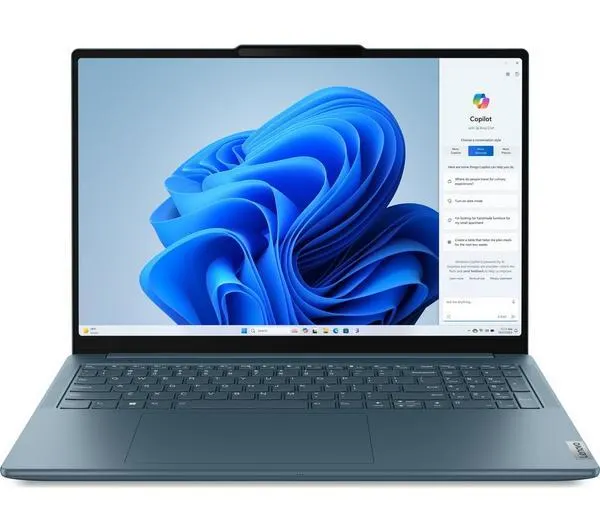 LENOVO Yoga Pro 9 16" Laptop - Intel® Core™ Ultra 7, 1 TB SSD, Teal