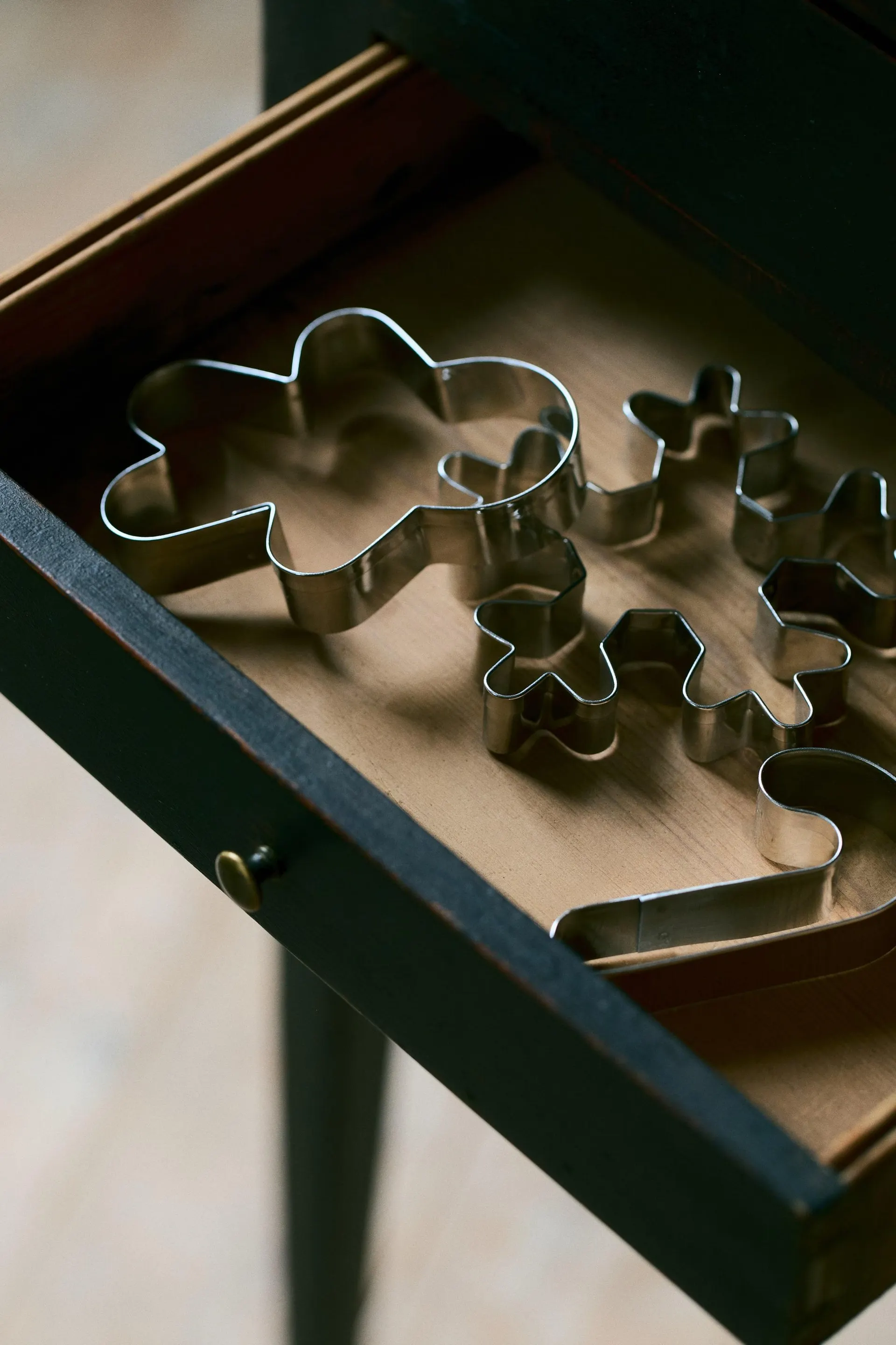 3-pack metal cookie cutters
