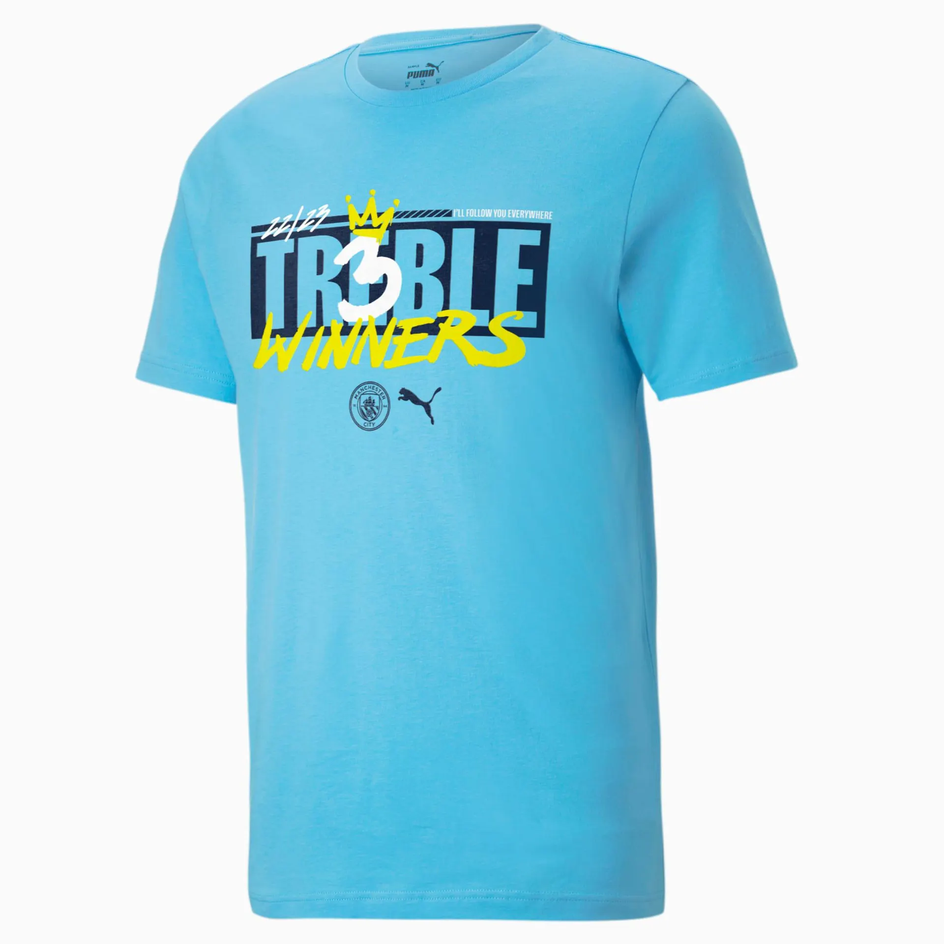 Manchester City 22/23 Treble Youth Tee