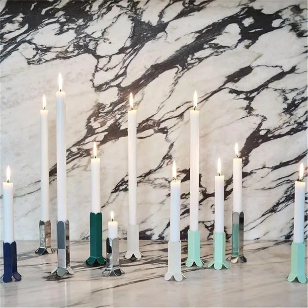 Arcs Candleholder Mirror