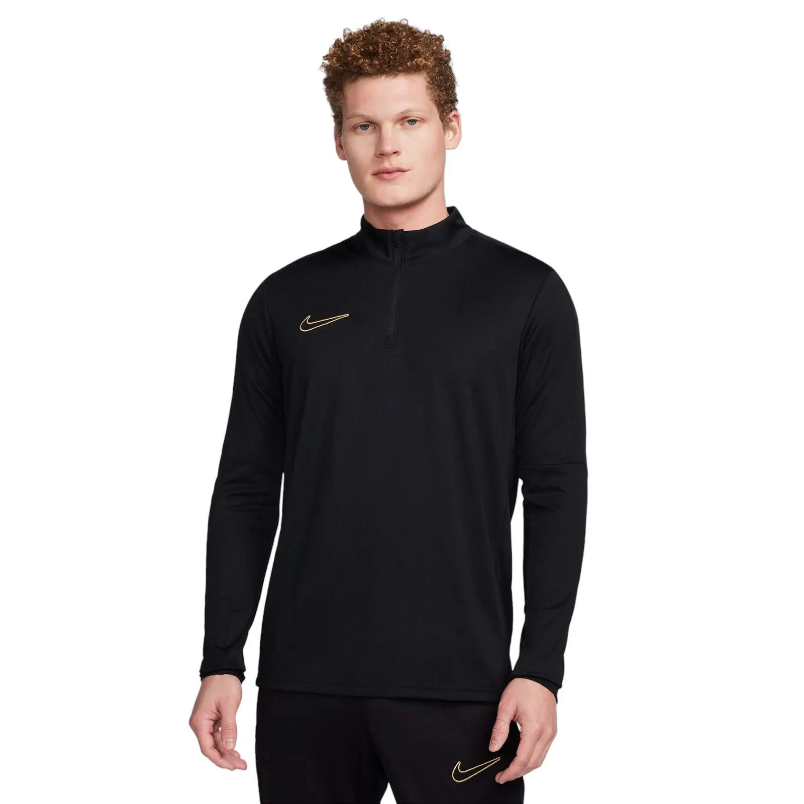 NIKE ACADEMY MENS DRI-FIT HALF-ZIP GLOBAL FOOTBALL TOP