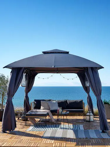 Gazebo SANKT HANS W3xL3xH2,65m grey