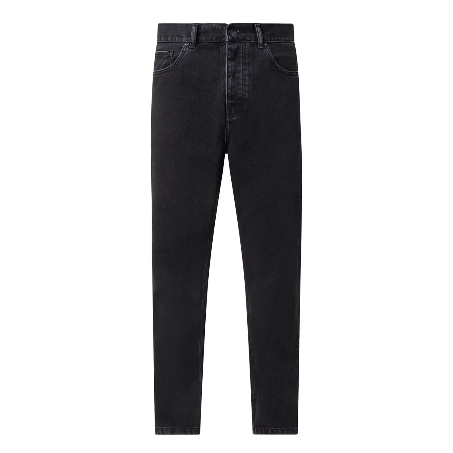 Newel Mid Rise Relaxed Tapered Fit Jeans