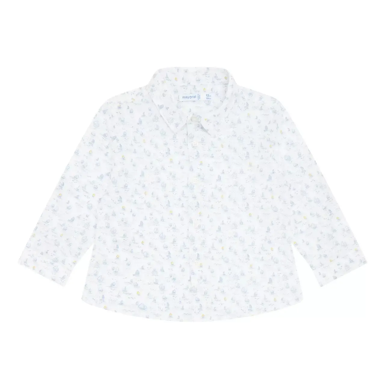 New in MAYORAL Boat Print Shirt €25.00