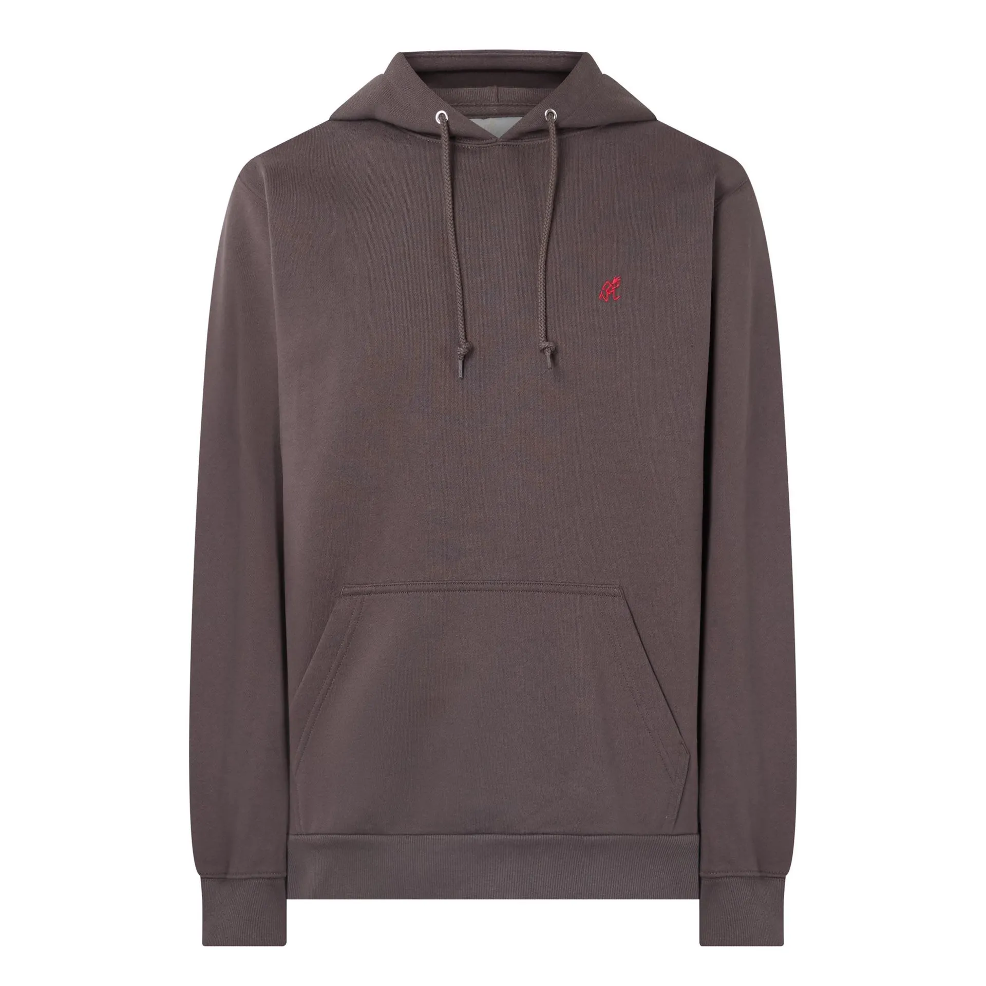 One Point Logo Drawstring Hoodie