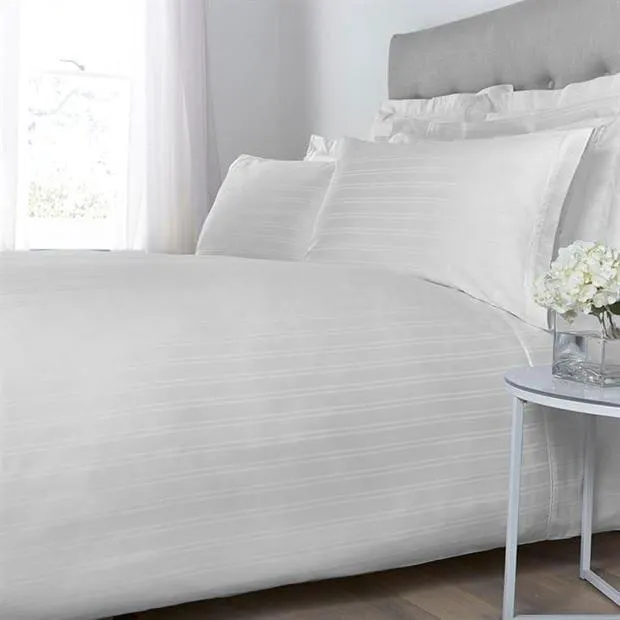 Woven Stripe Duvet Cover Set