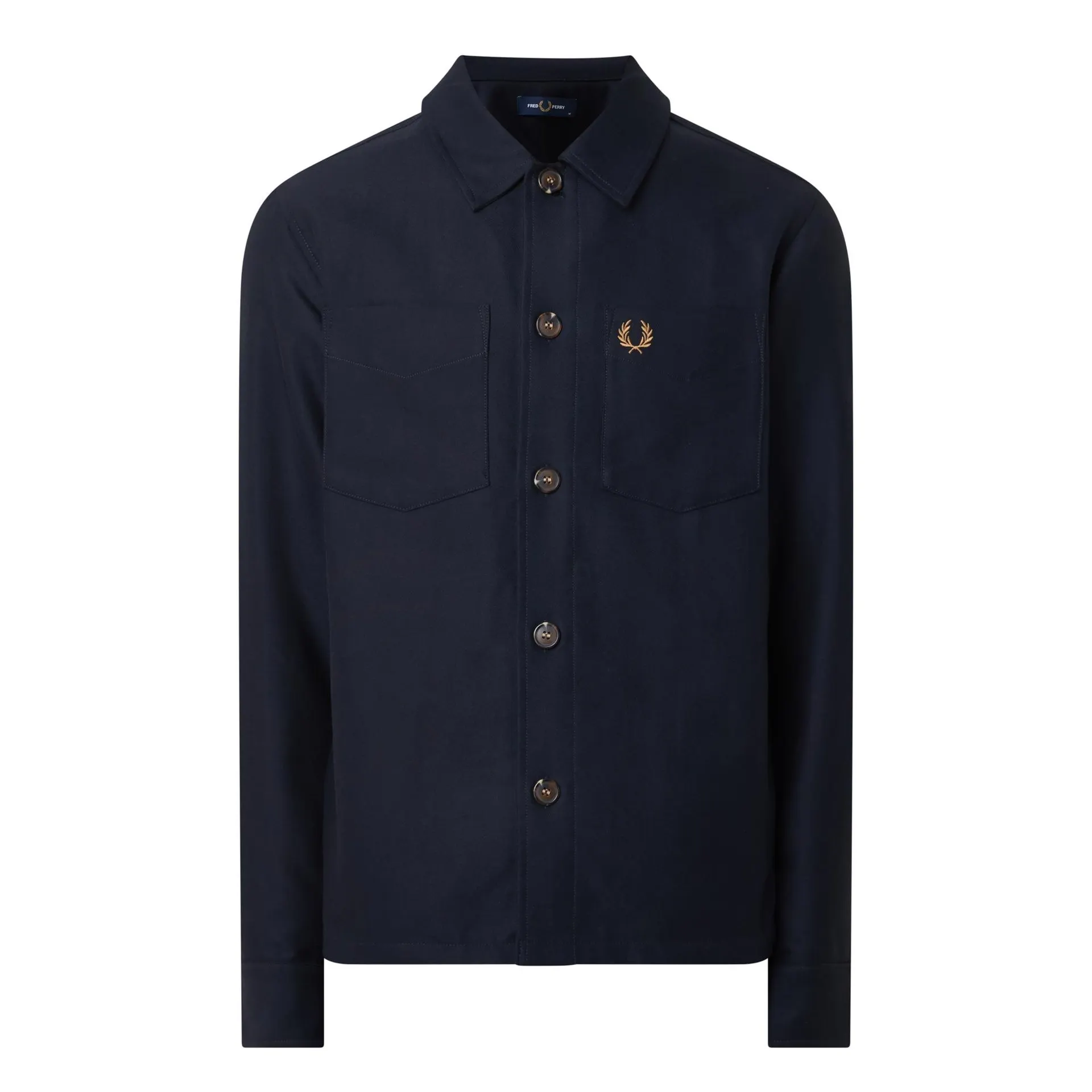 Brushed Twill Logo Shirt