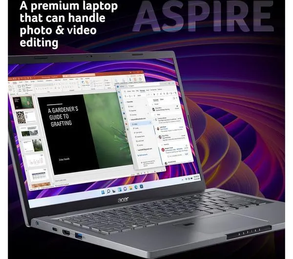 ACER Aspire 14 14" Laptop - Intel® Core™ 5, 512 GB SSD, Grey