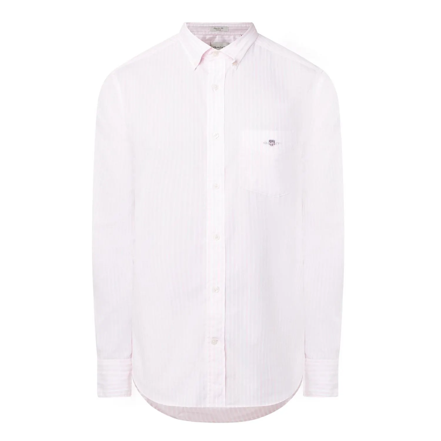 Shield Logo Striped Shirt