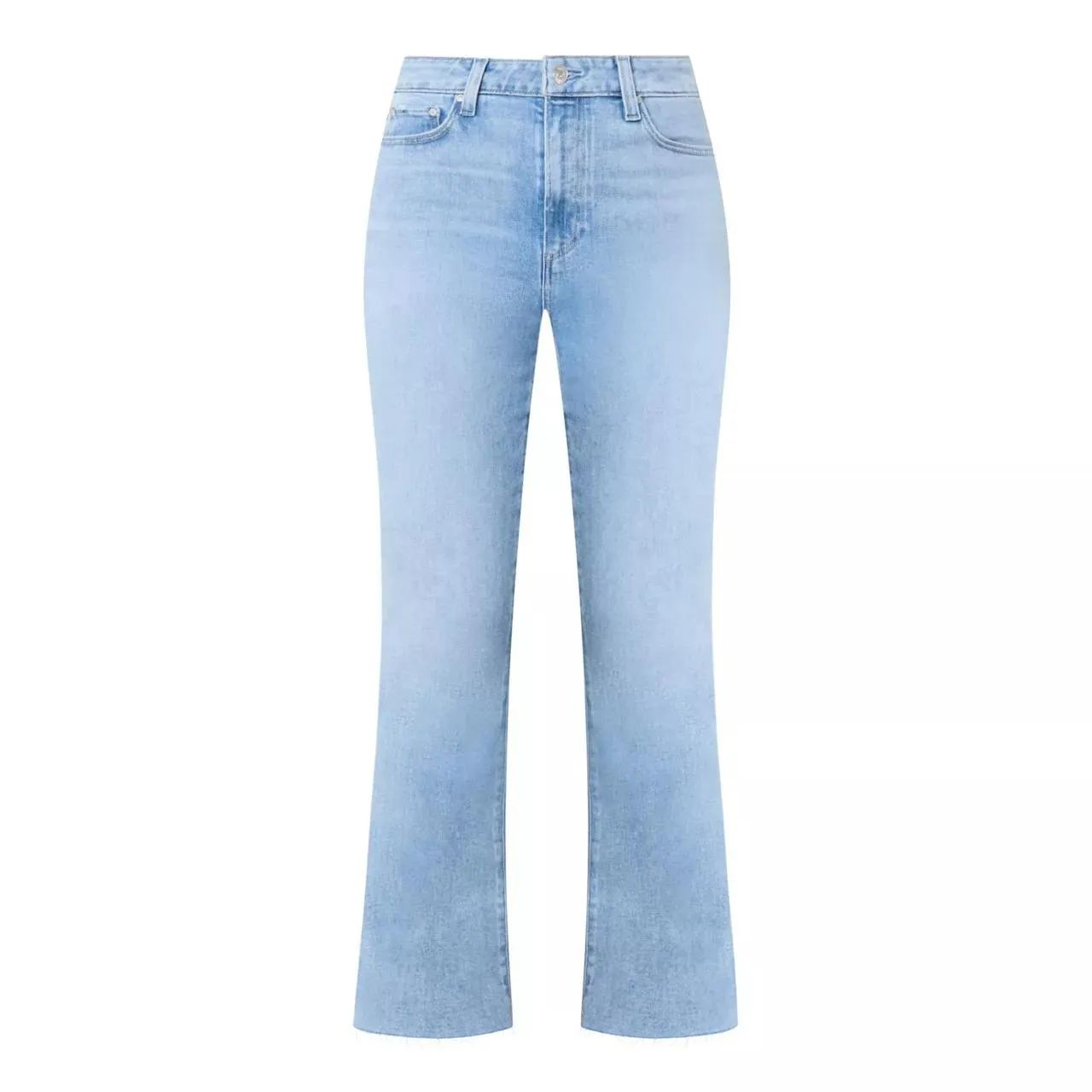 New in PAIGE Claudine High-Rise Frayed Jeans €305.00