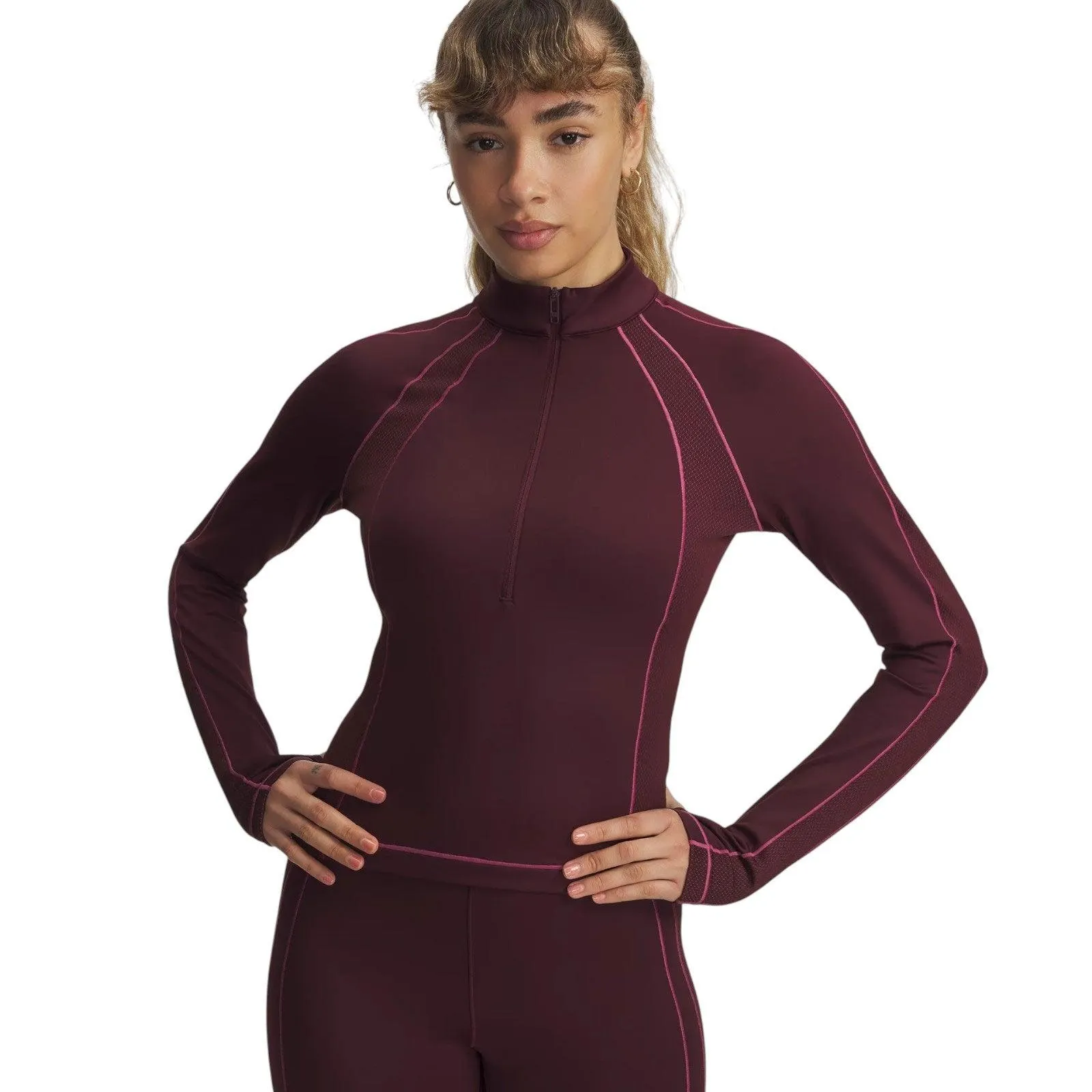 Under Armour ColdGear® Novelty Womens Long-Sleeve Half-Zip