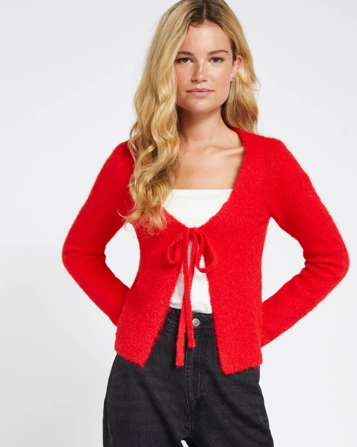 Savida Tie Cardigan