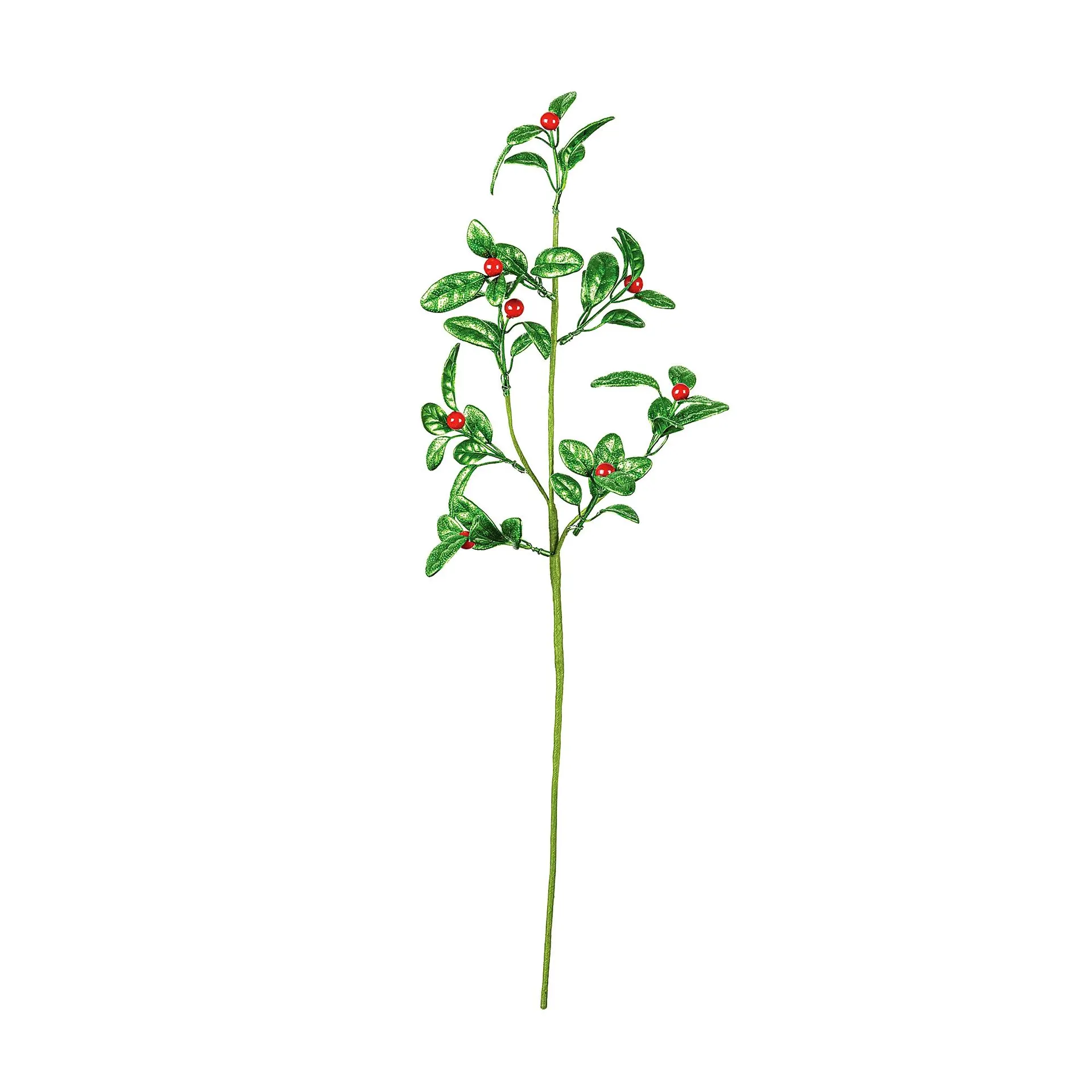 Red & green Holly Christmas decoration