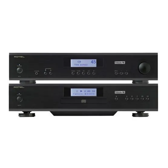 ROTEL A11 CD11 TRIBUTE BUNDLE Black
