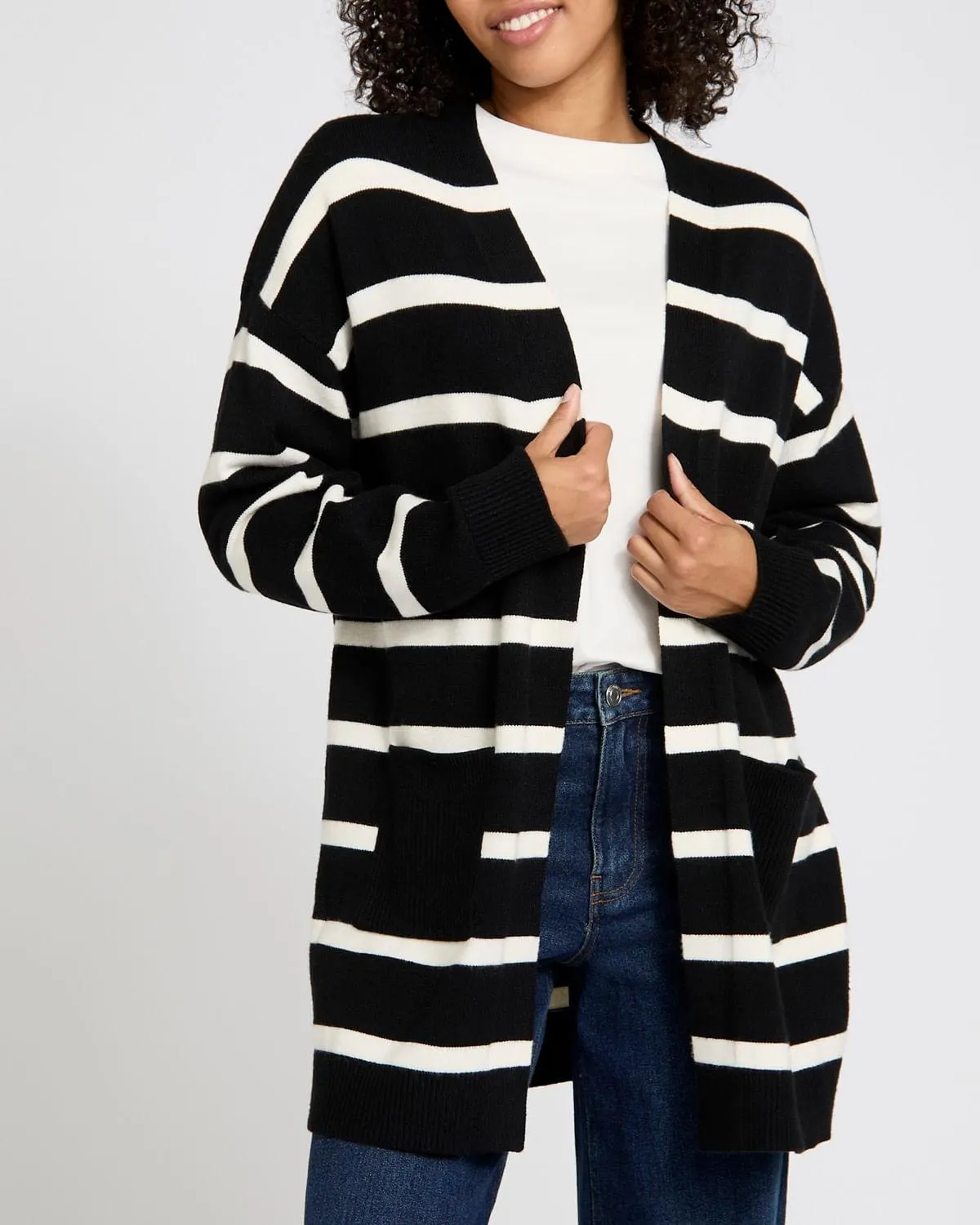 Long Pocket Cardigan