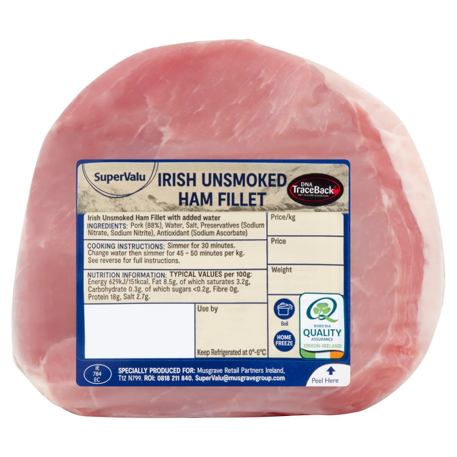 SuperValu Smoked Ham Fillet (800 g)