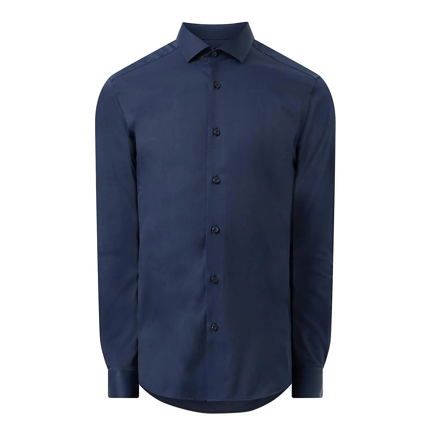 Slim Fit Cotton-Blend Stretch Shirt