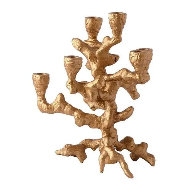 Potten Apple Tree Candle Holder - Gold