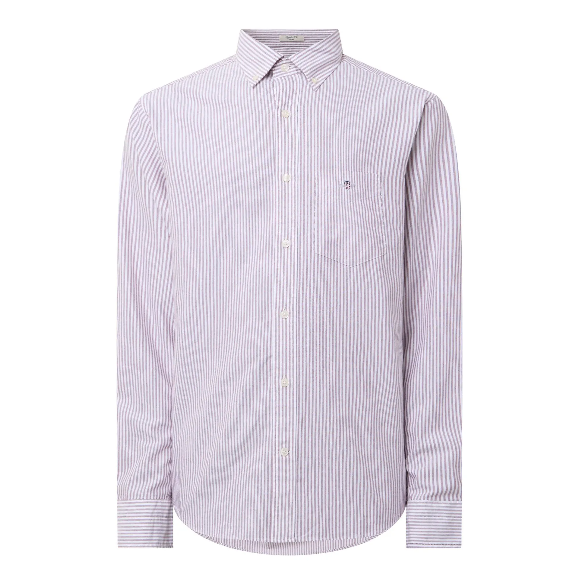 Shield Logo Striped Shirt