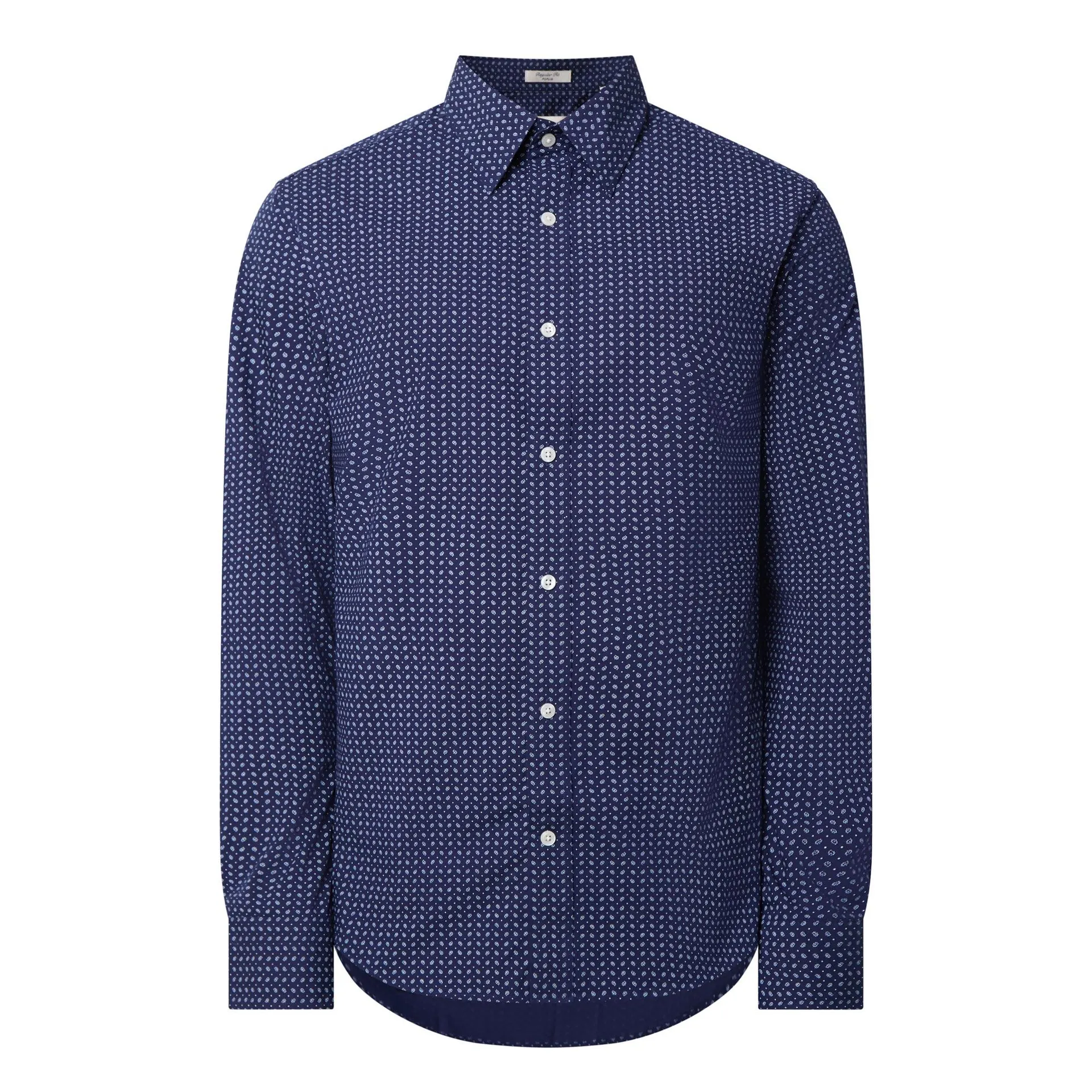 Micro Print Regular Shirt