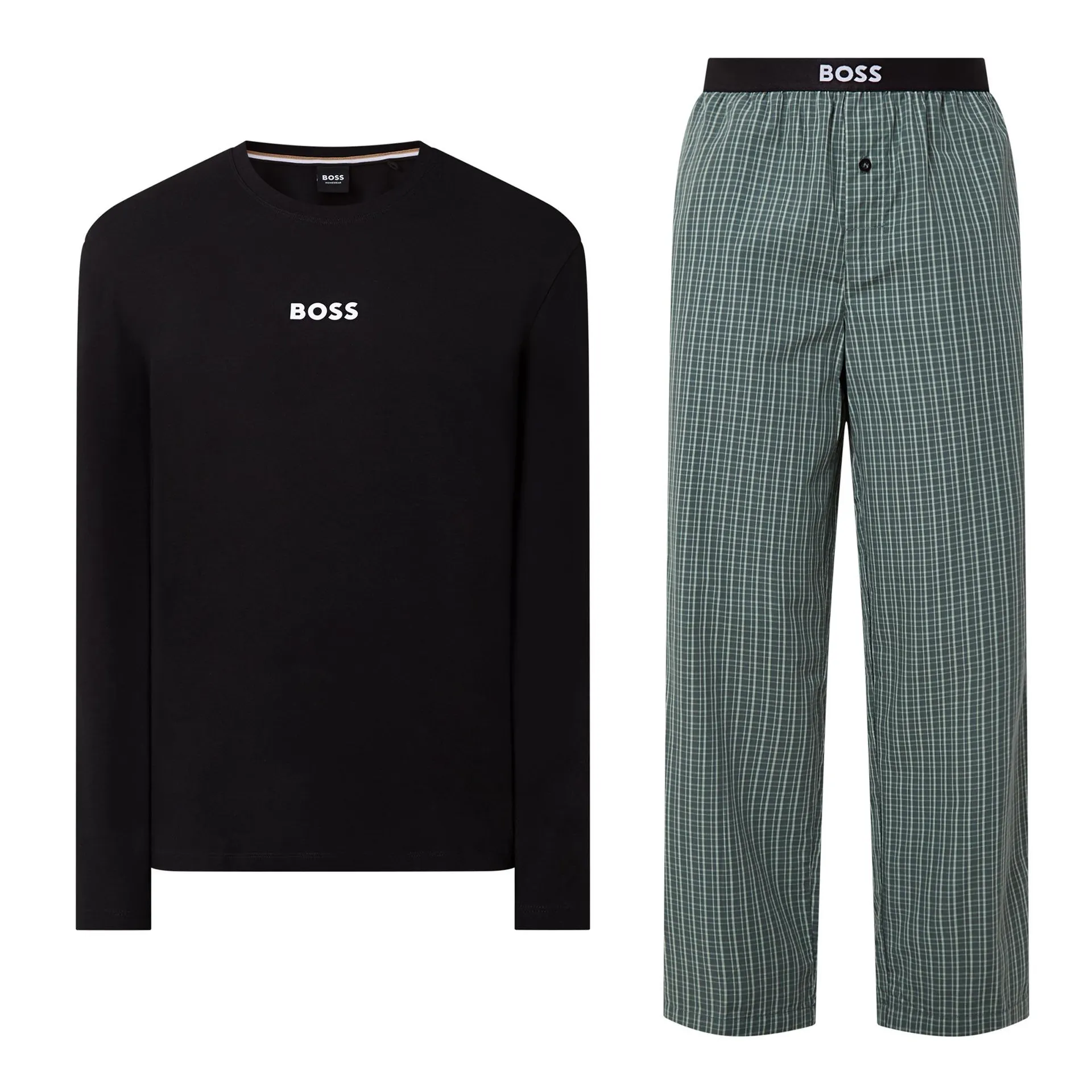 Logo Check Pyjama Gift Set