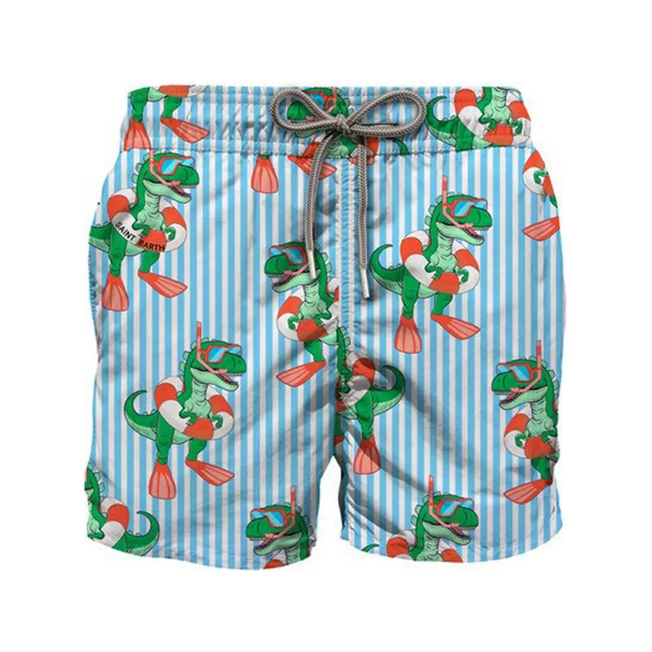 MC2 SAINT BARTH Scuba Striped Swim Shorts