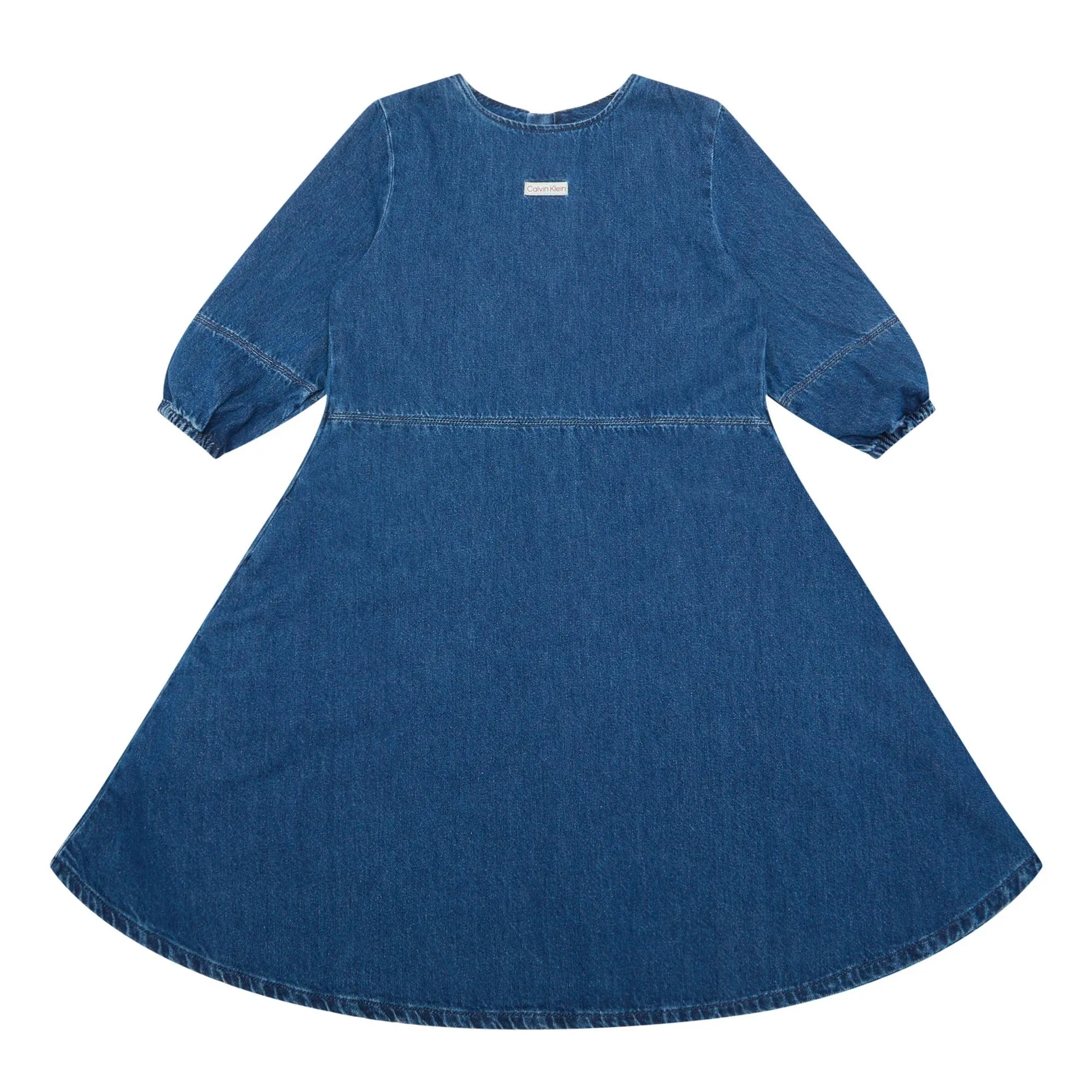 Logo Denim Dress