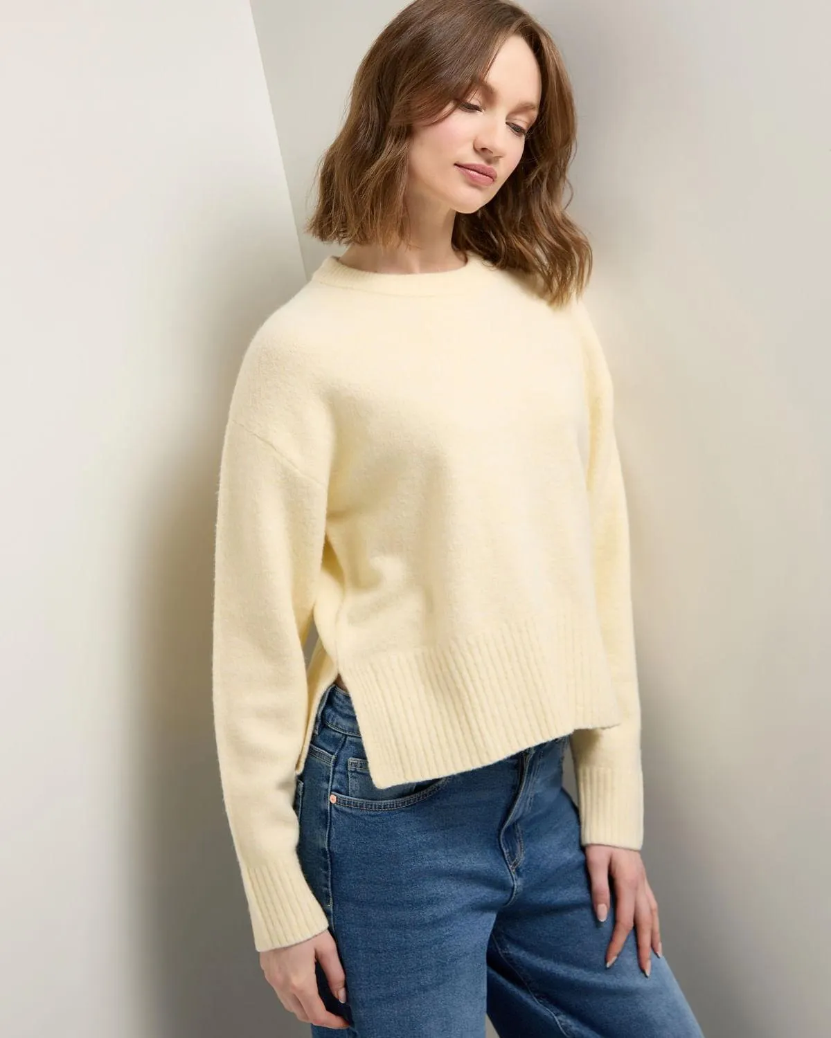Chunky Knit Crew Jumper