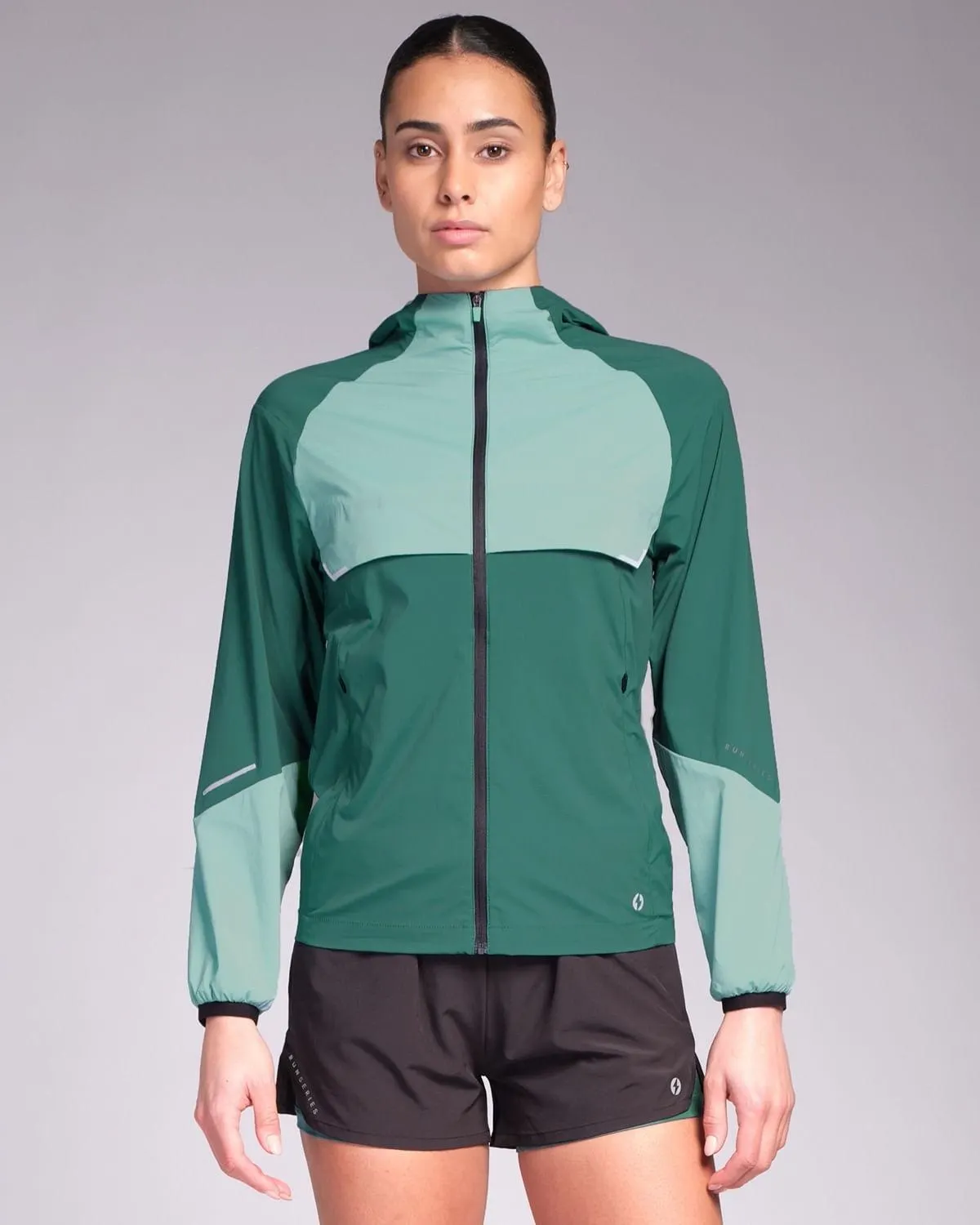 Powercut RUNSeries Pace Running Jacket Jungle Green
