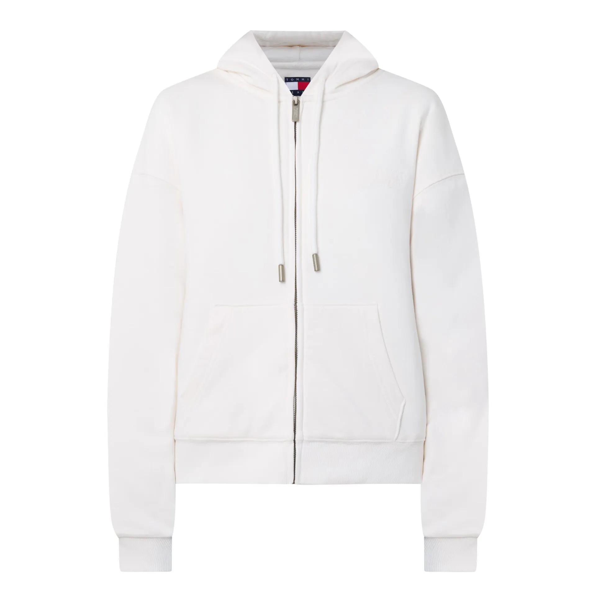 Logo Script Zip-Through Hoodie