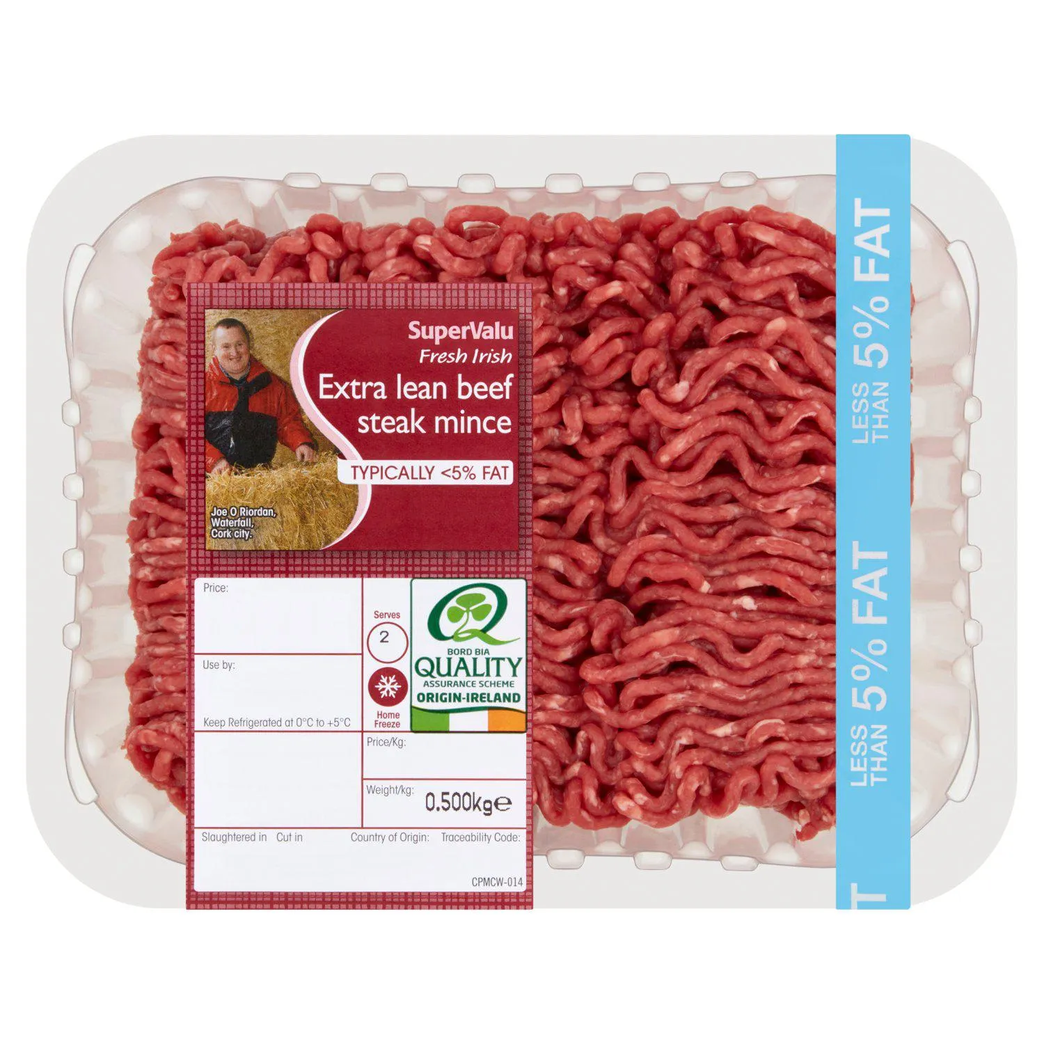 SuperValu Extra Lean Round Steak Mince (500 g)