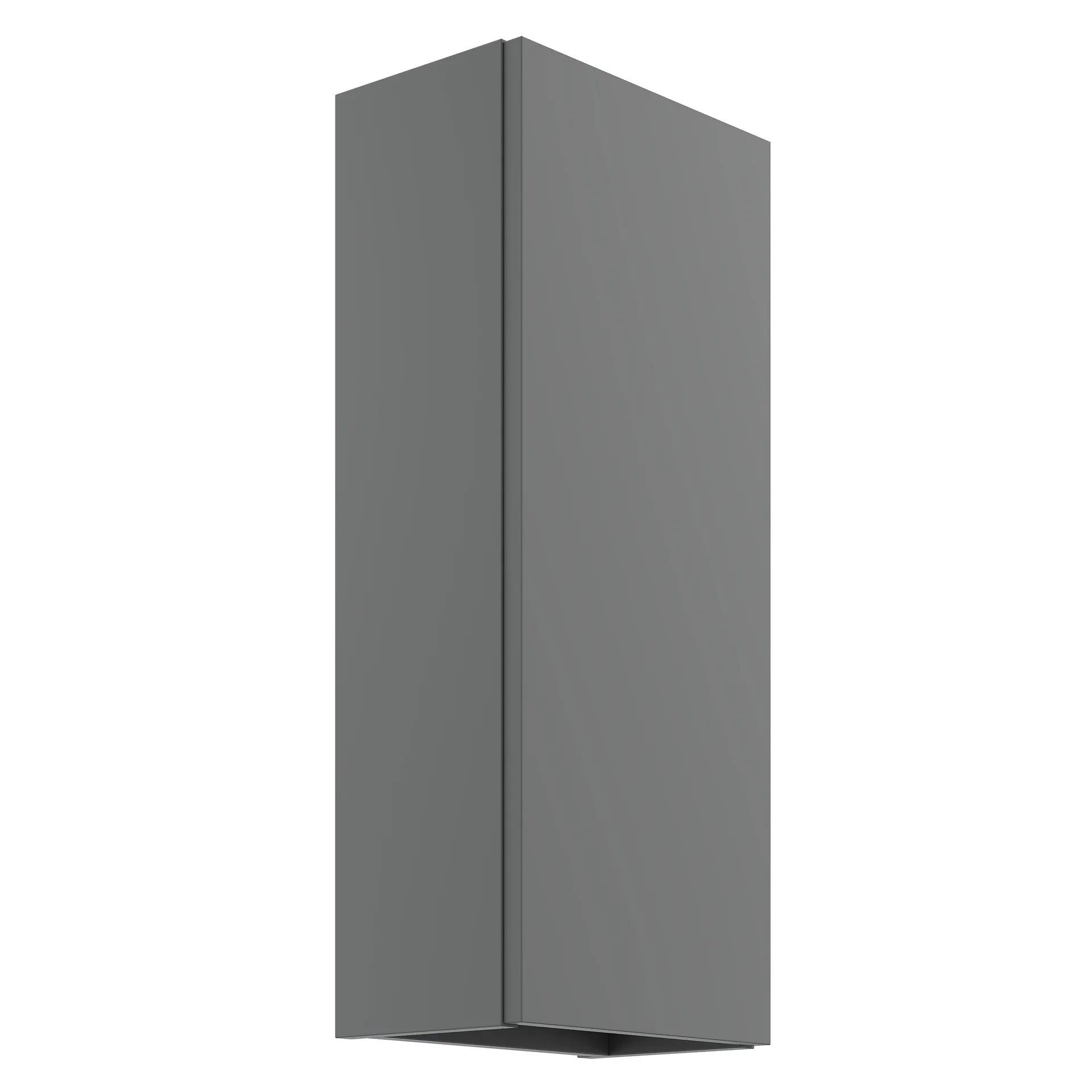 Lismore Matt Dust grey Wall-mounted Single Bathroom Cabinet (H)72cm (W)30cm