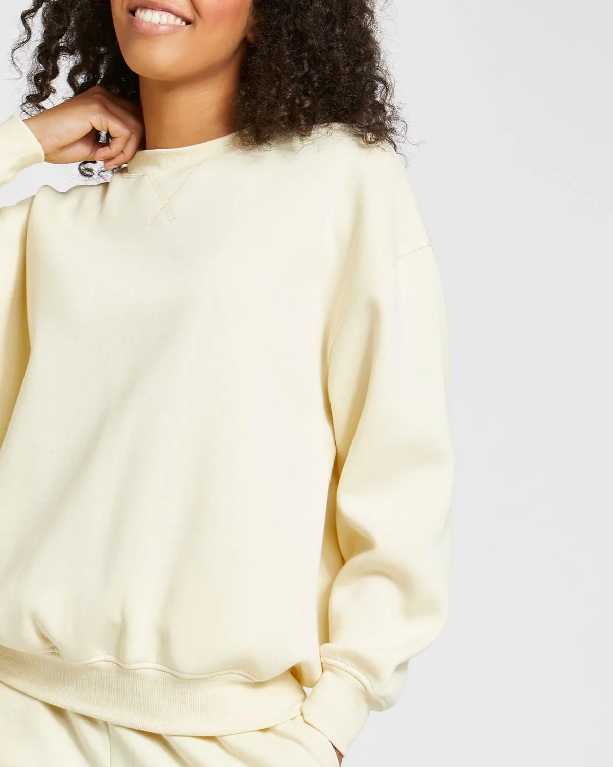 Crew Neck Soft Sweatshirt