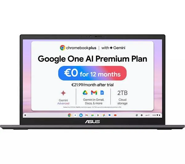 ASUS CX34 14" Chromebook - Intel® Core™ i5, 512 GB SSD, Grey