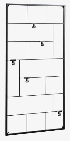 Notice board STOUBY 55x105 black