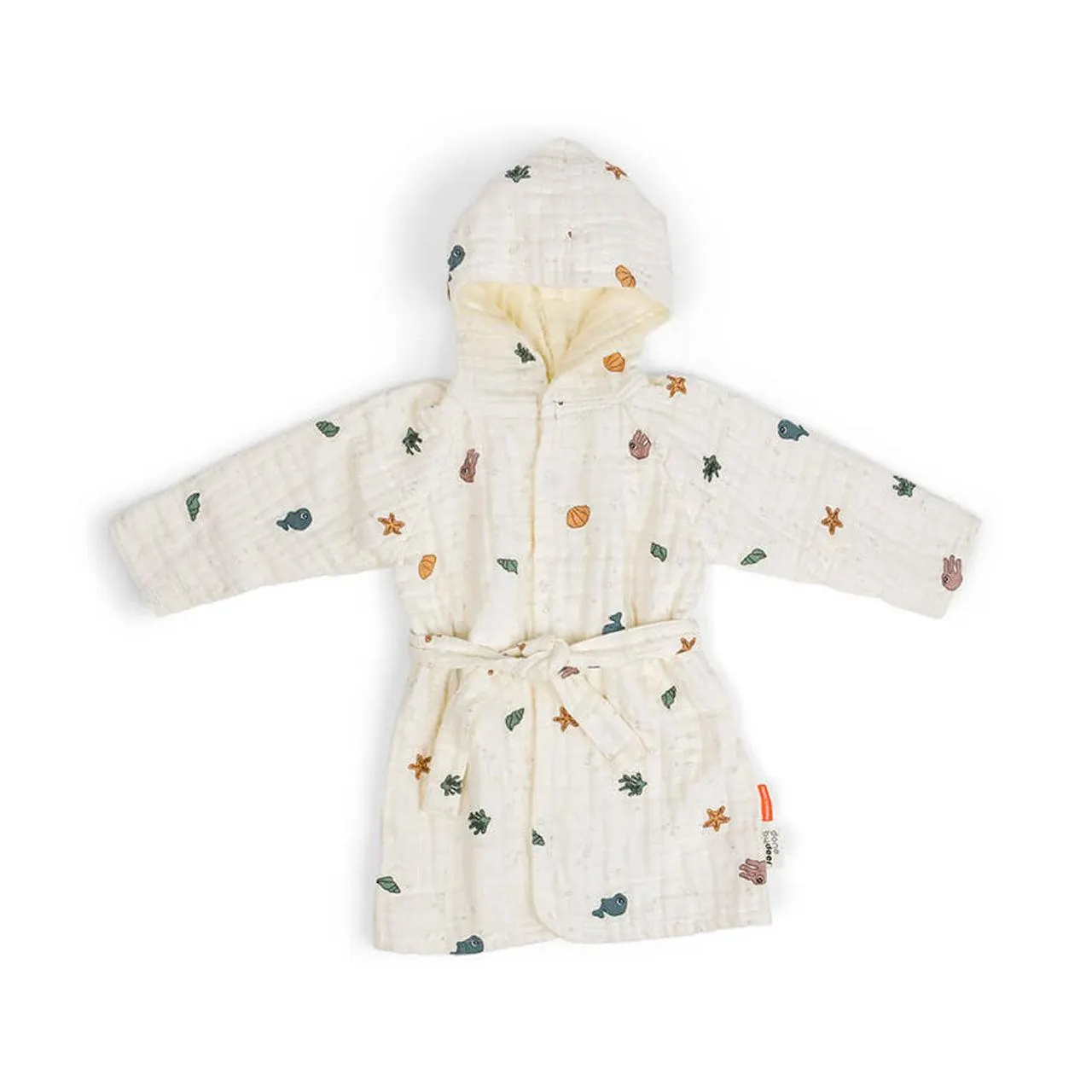 Sea Friends Bath Robe 3-4 Years