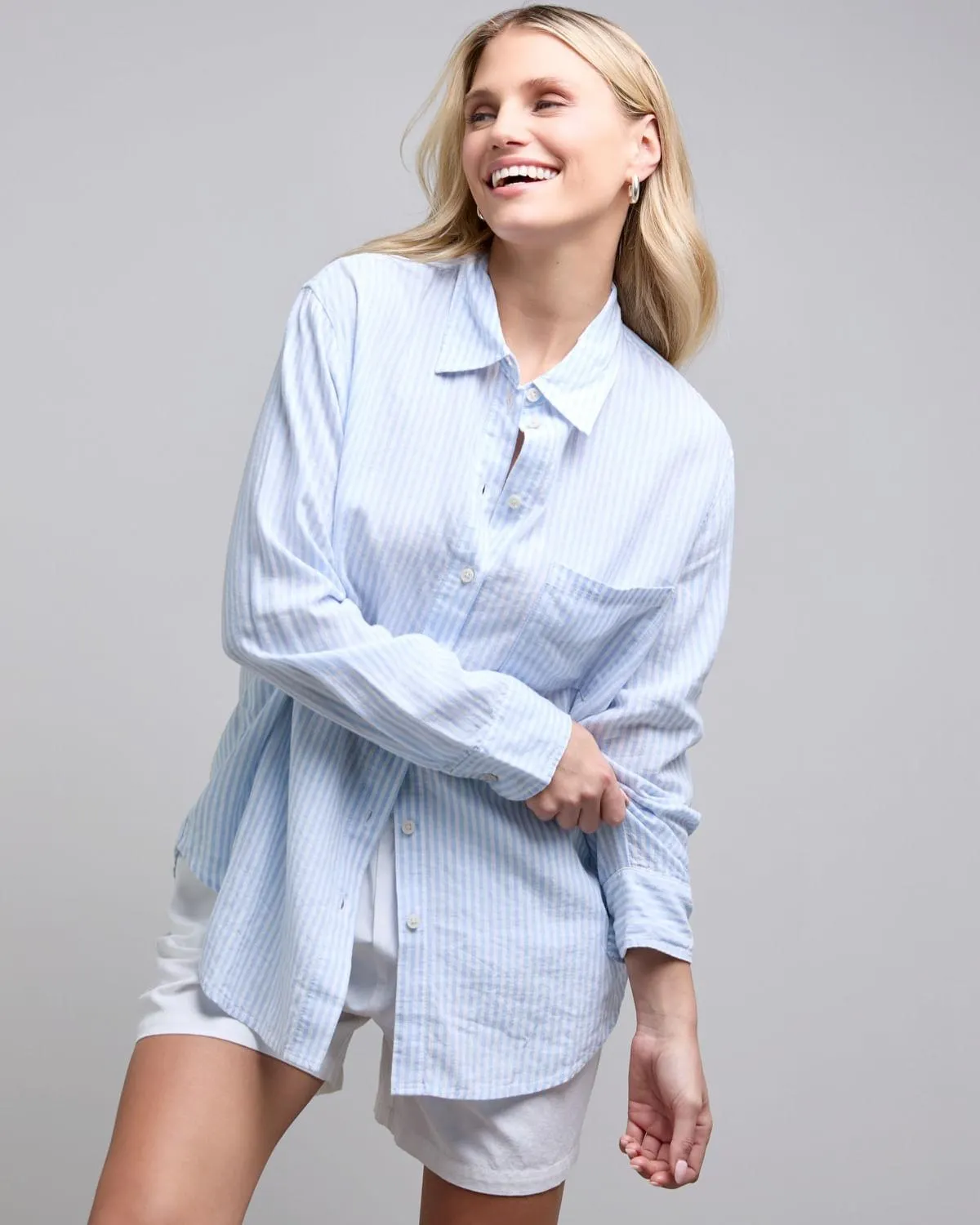 Stripe Linen Rich Shirt